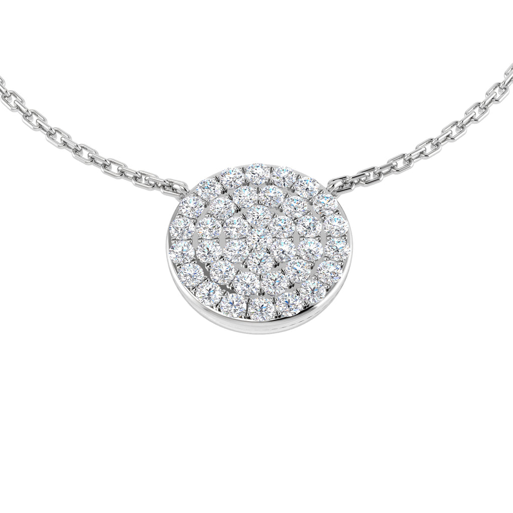 BJN0043 — Necklace - 9k White Gold