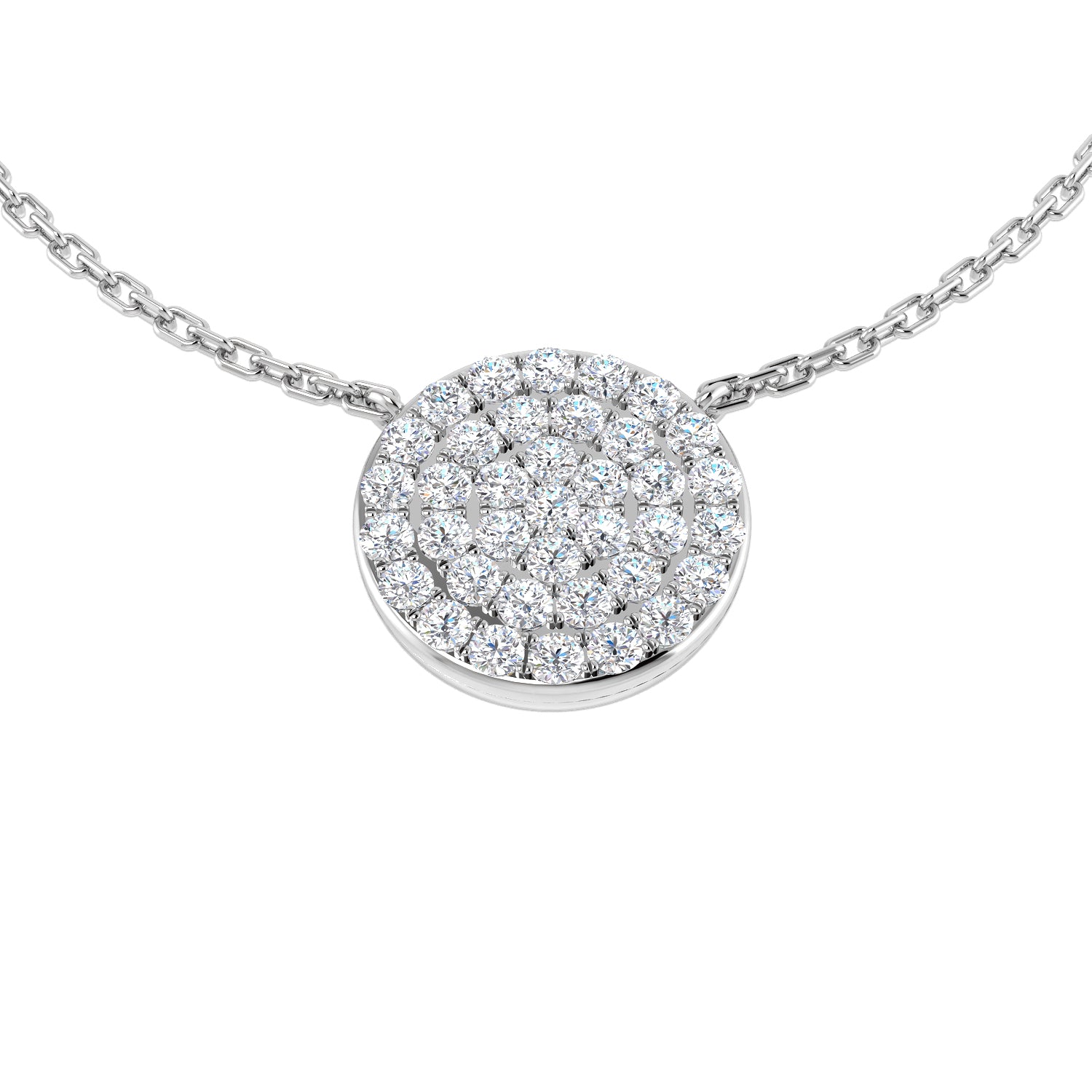 BJN0043 — Necklace - 9k White Gold
