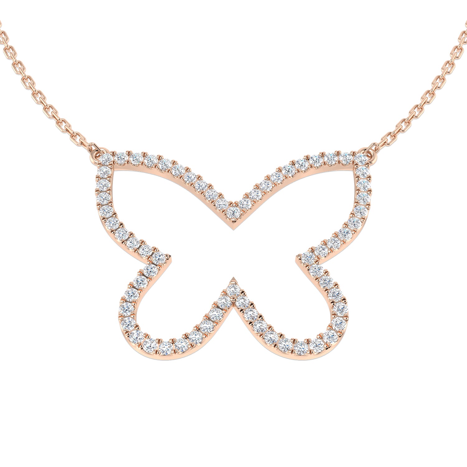 BJN0045 — Necklace - 9k Rose Gold