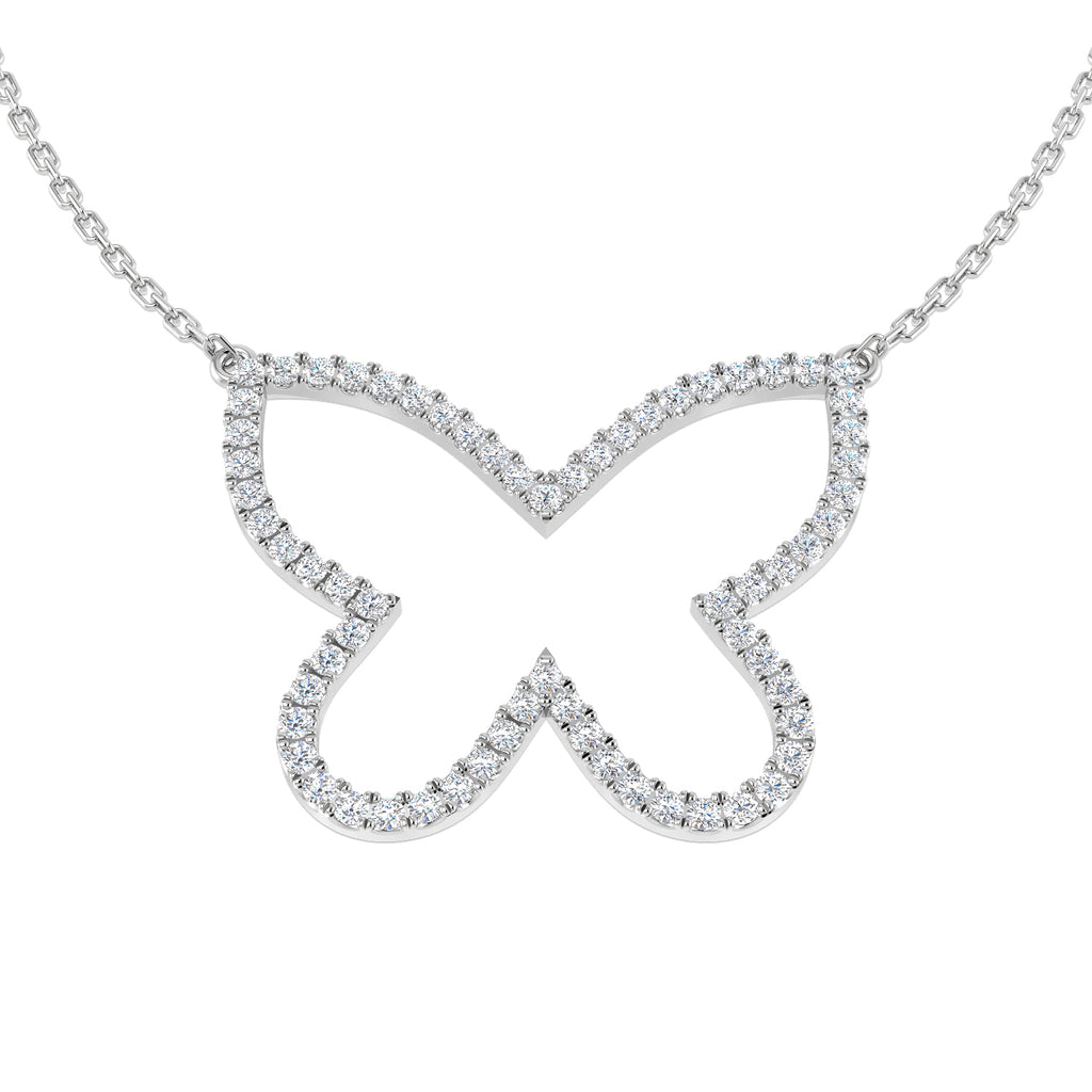 BJN0045 — Necklace - 9k White Gold