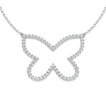 BJN0045 — Necklace - 9k White Gold