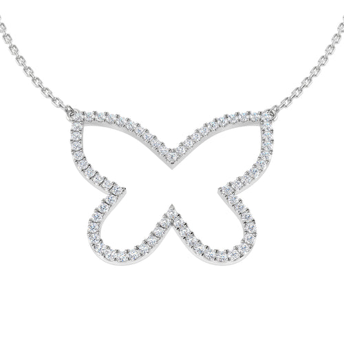 BJN0045 — Necklace - 9k White Gold