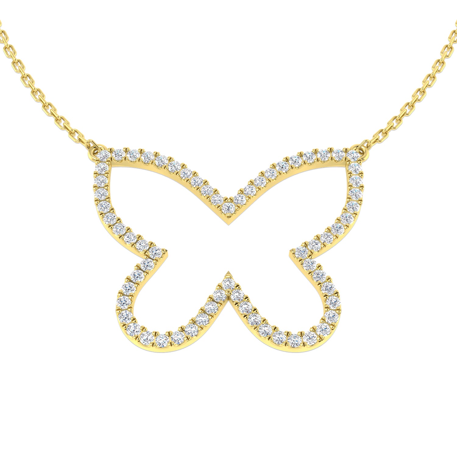 BJN0045 — Necklace - 9k Yellow Gold