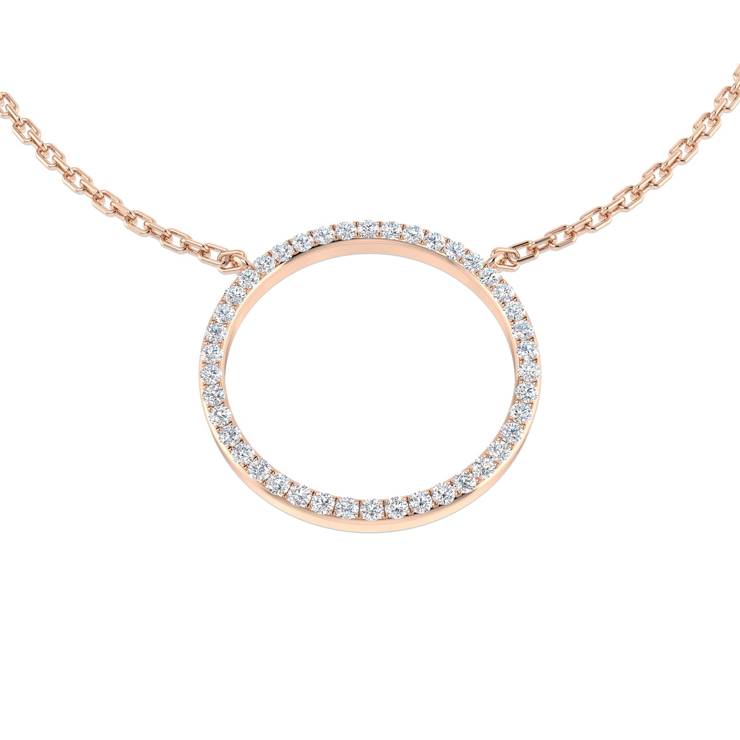 BJN0050 — Necklace - 9k Rose Gold