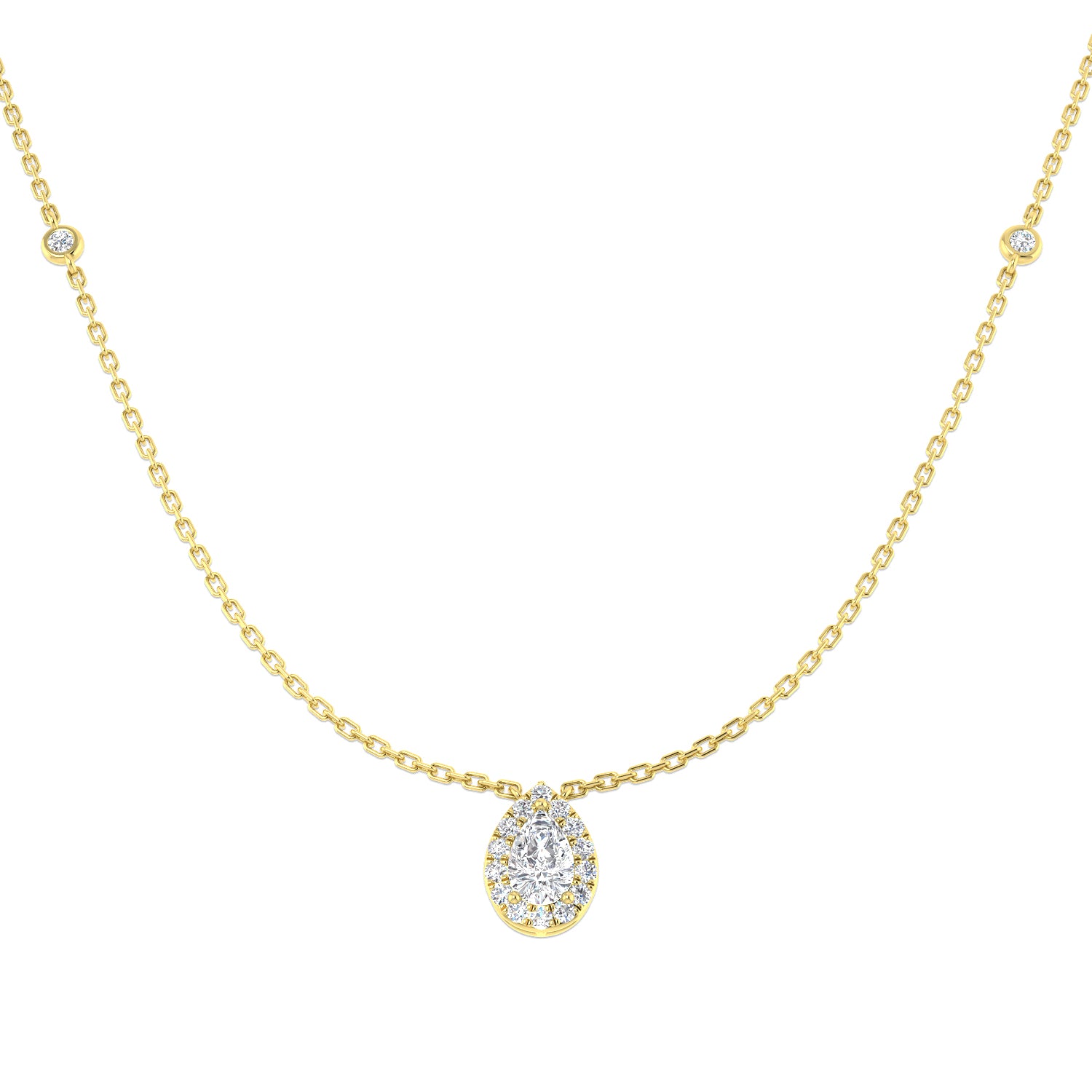 BJN0058 — Necklace - 9k Yellow Gold