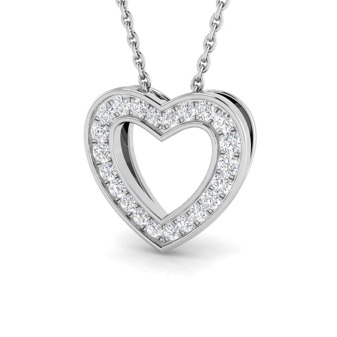 BJP0021 — Pendant - 9k White Gold