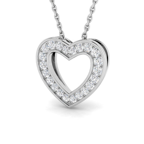 BJP0021 — Pendant - 9k White Gold