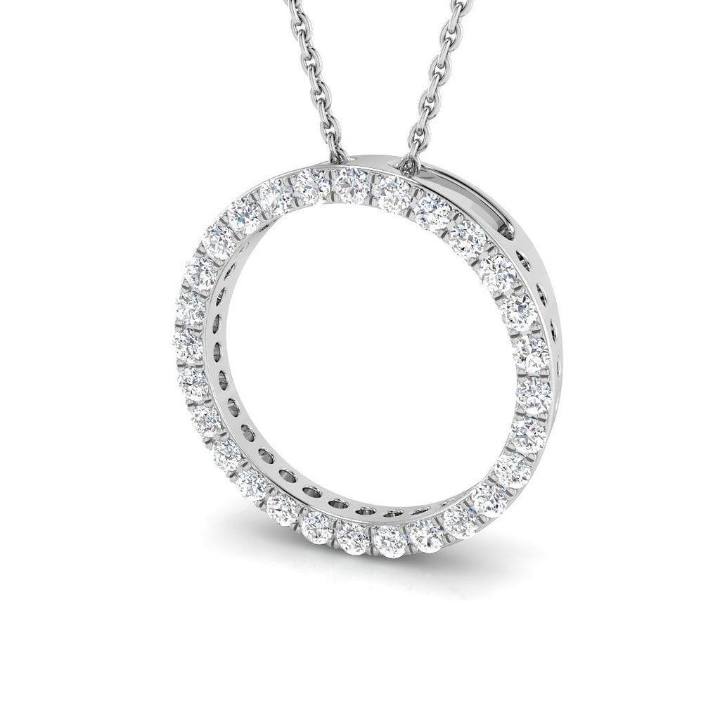 BJP0030 — Pendant - 9k White Gold