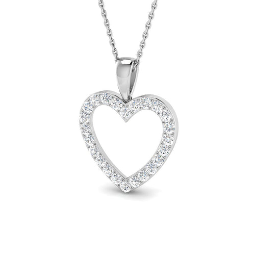 BJP0042 — Pendant - 9k White Gold