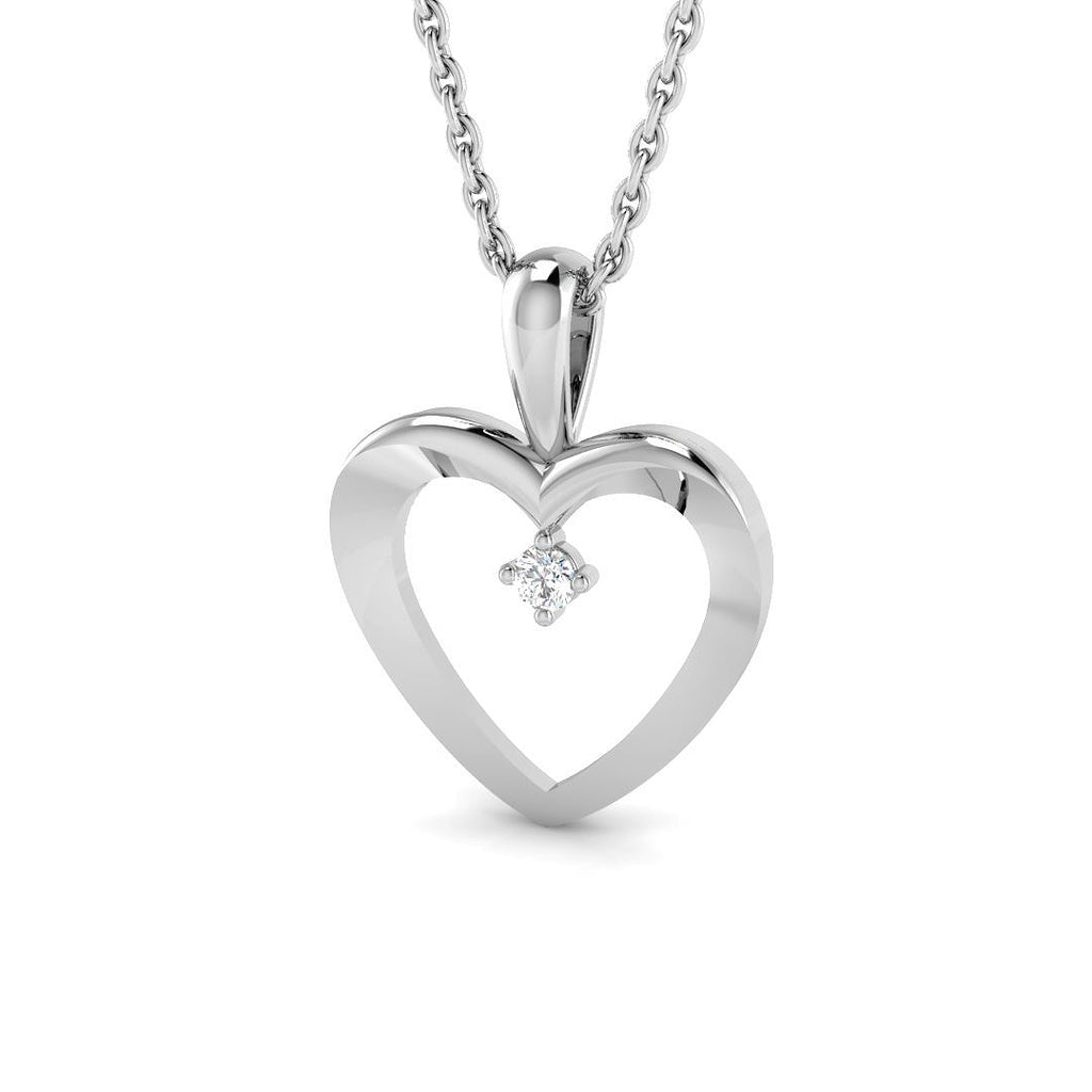 BJP0043 — Pendant - 9k White Gold