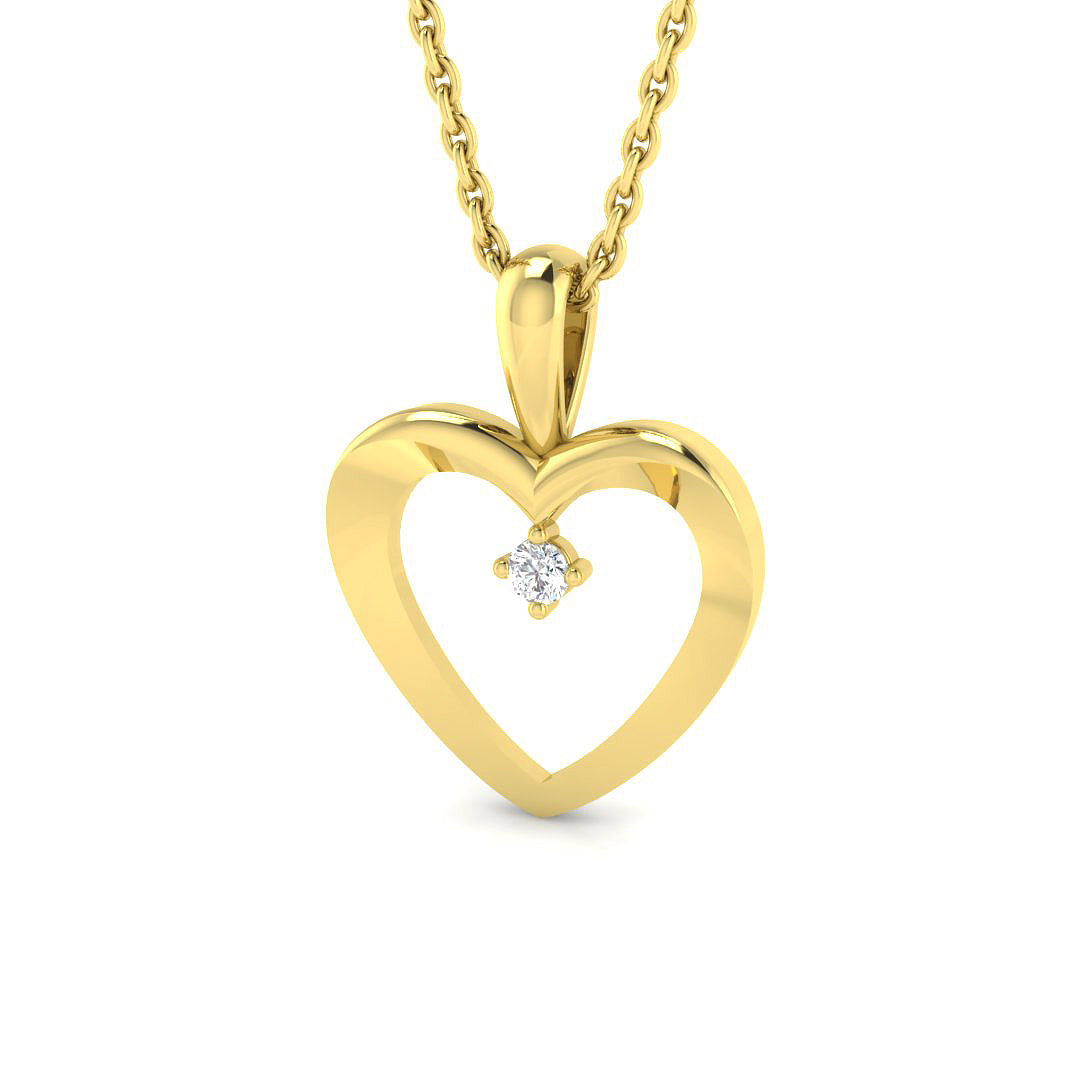 BJP0043 — Pendant - 9k Yellow Gold