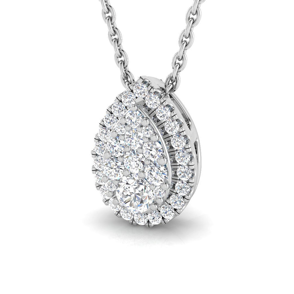 BJP0056 — Pendant - 9k White Gold