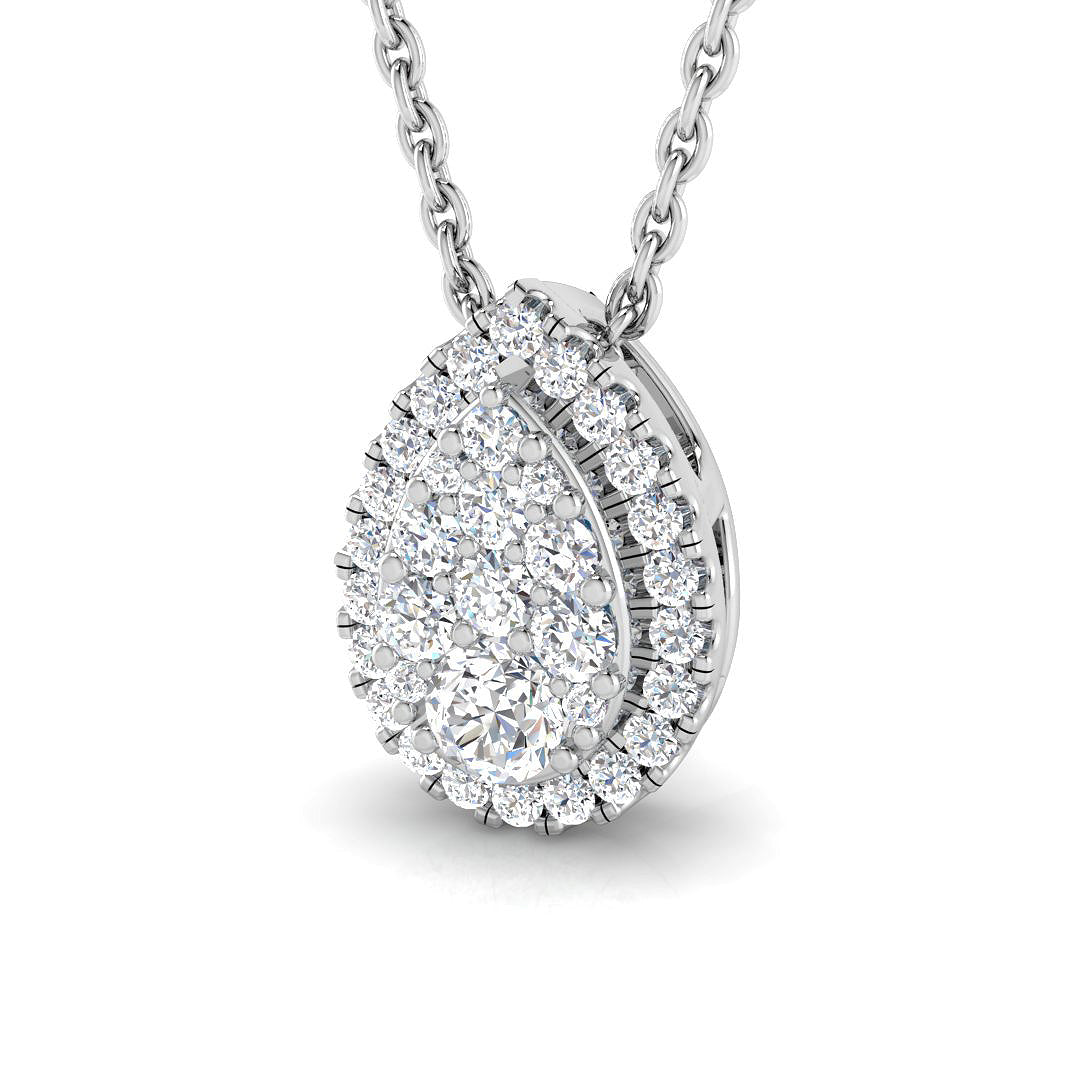 BJP0056 — Pendant - 9k White Gold