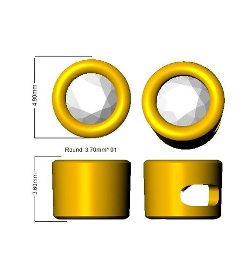 BJP0064 — Pendant - 9k Yellow Gold detail