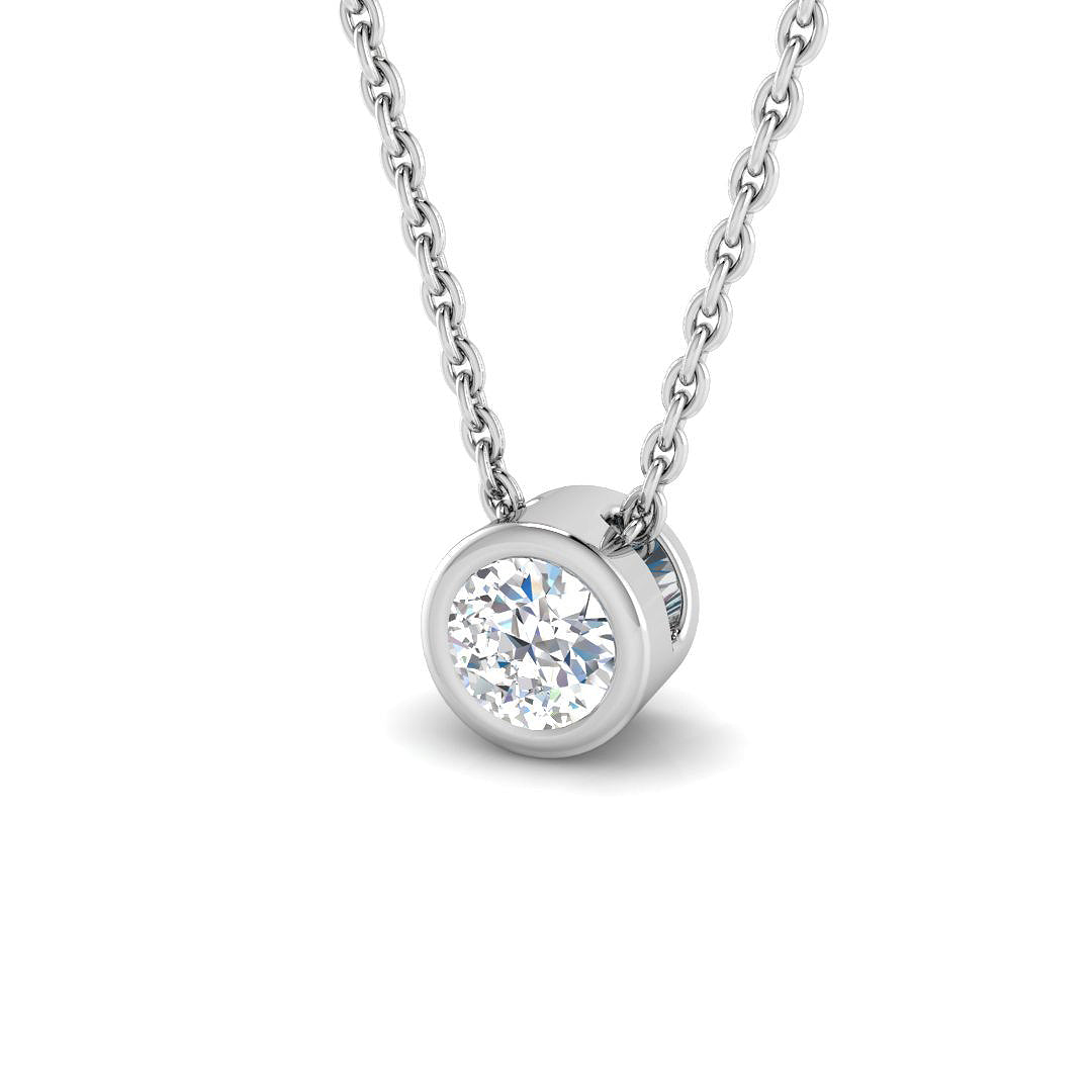 BJP0064 — Pendant - 9k White Gold