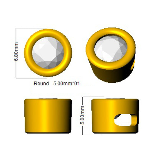 BJP0067 — Pendant - 9k Yellow Gold detail