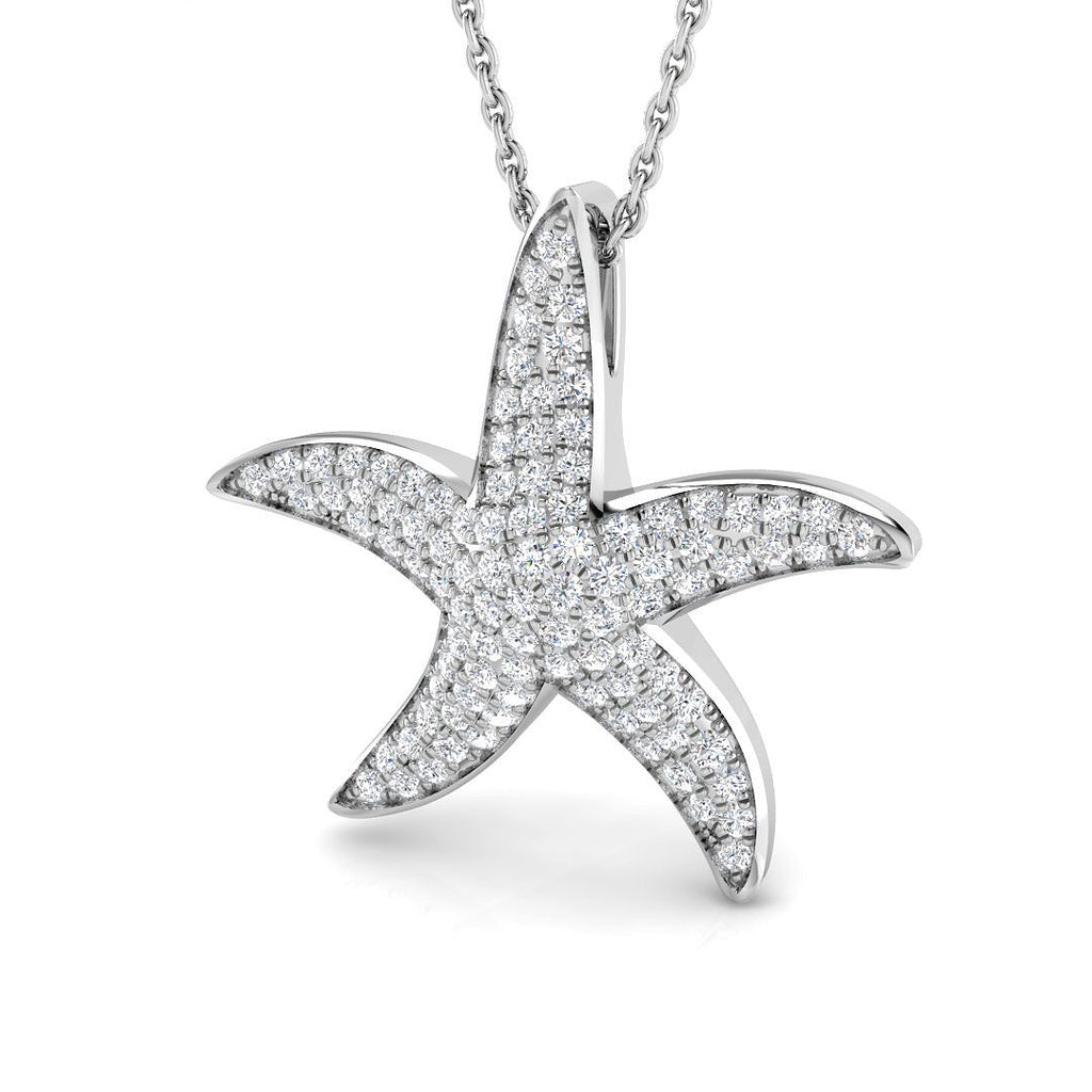BJP0070 — Pendant - 9k White Gold