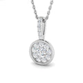 BJP0071 — Pendant - 9k White Gold