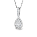 BJP0072 — Pendant - 9k White Gold