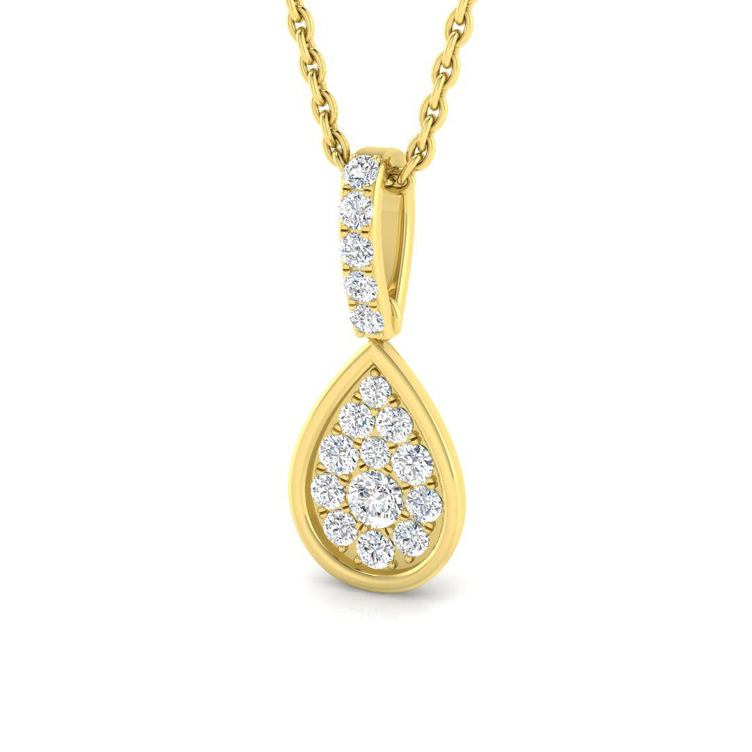 BJP0072 — Pendant - 9k Yellow Gold
