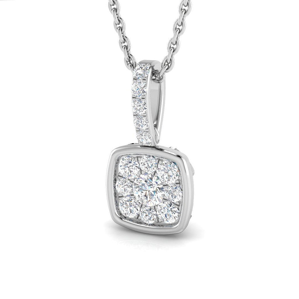 BJP0073 — Pendant - 9k White Gold