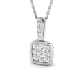 BJP0073 — Pendant - 9k White Gold