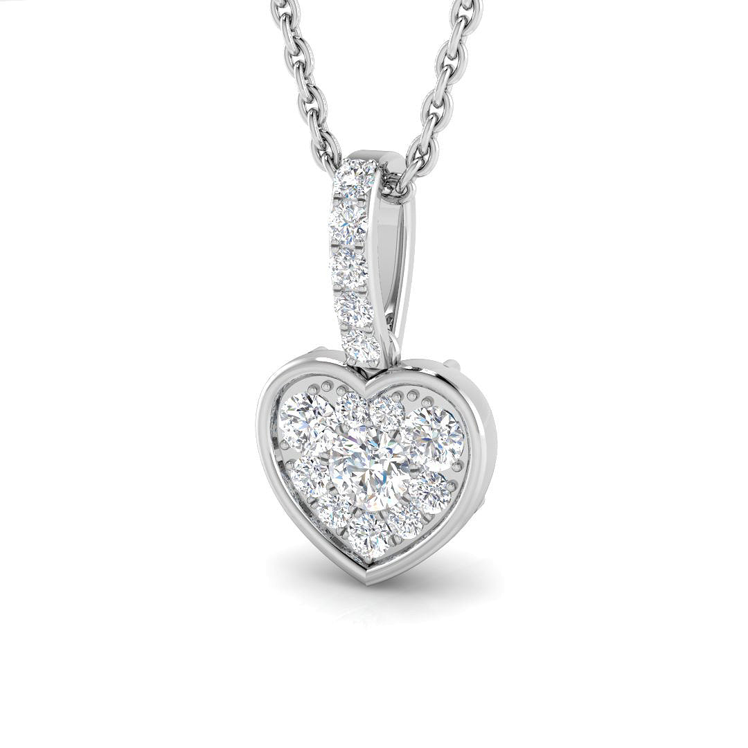 BJP0075 — Pendant - 9k White Gold
