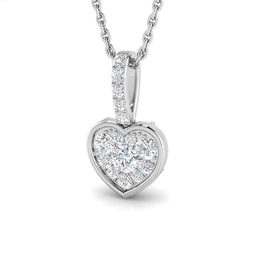 BJP0075 — Pendant - 9k White Gold