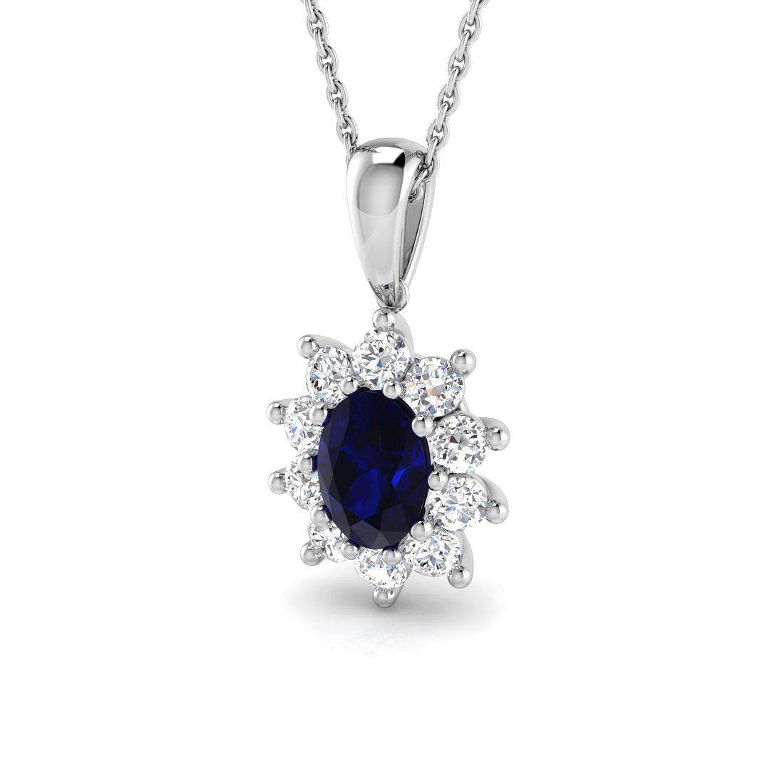 BJP0077 — Pendant - 9k White Gold