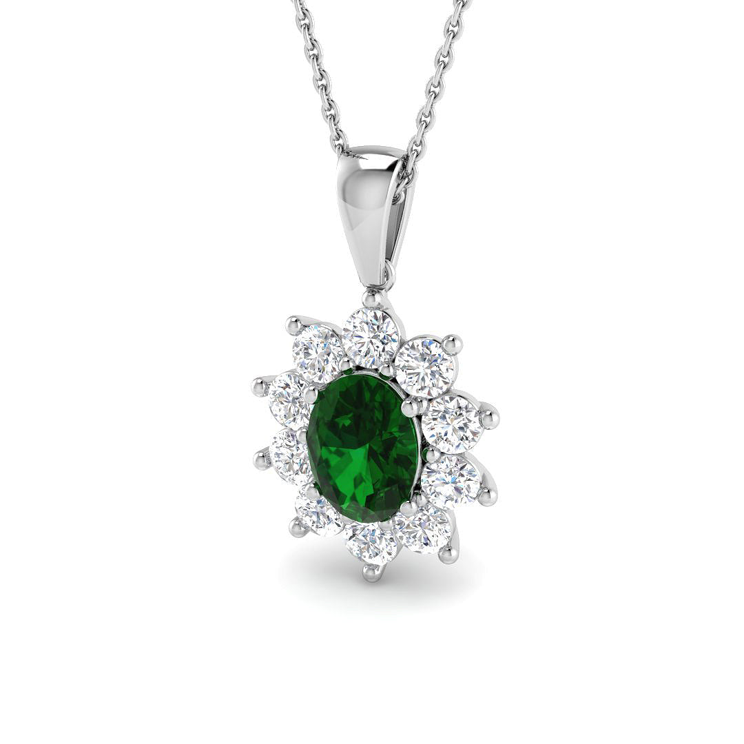 BJP0078 — Pendant - 9k White Gold