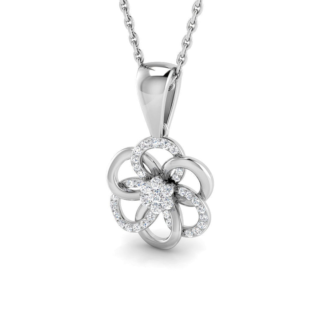 BJP0088 — Pendant - 9k White Gold