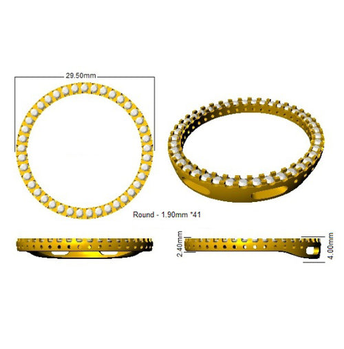 BJP0116 — Pendant - 9k Yellow Gold detail