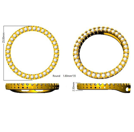 BJP0118 — Pendant - 9k Yellow Gold detail