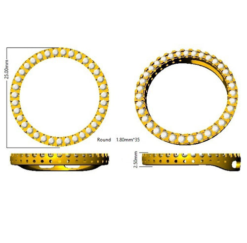 BJP0118 — Pendant - 9k Yellow Gold detail