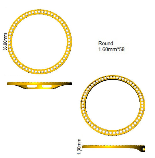 BJP0121 — Pendant - 9k Yellow Gold detail