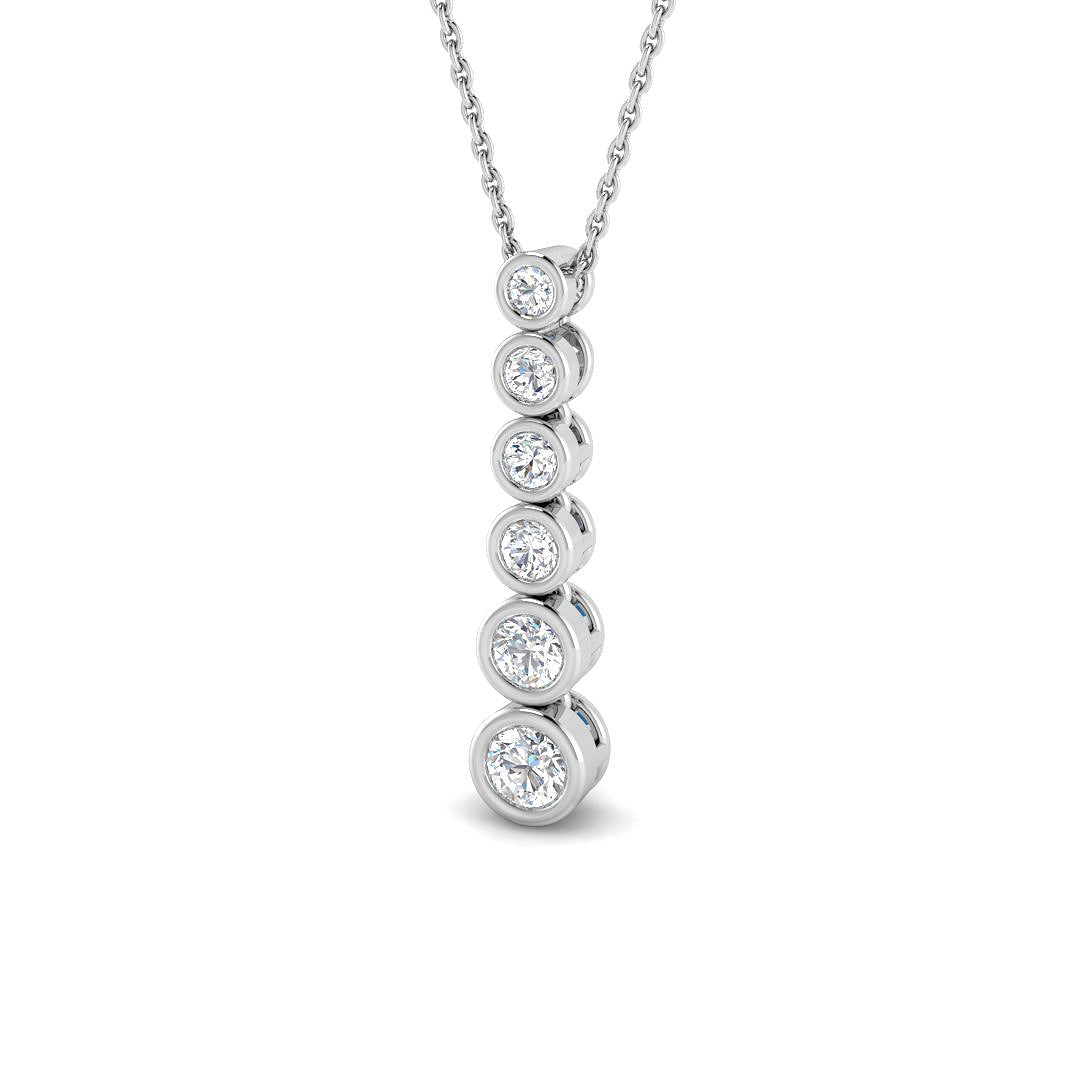 BJP0123 — Pendant - 9k White Gold