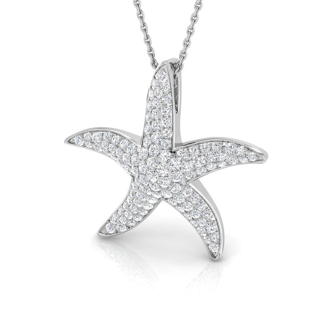 BJP0124 — Pendant - 9k White Gold