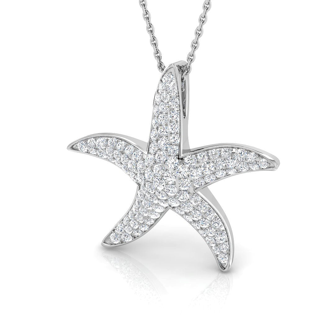 BJP0124 — Pendant - 9k White Gold