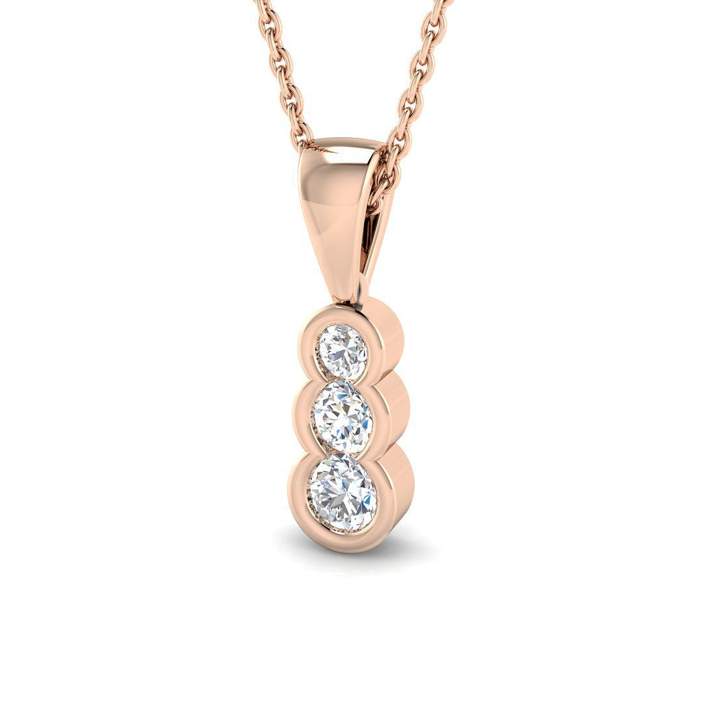 BJP0130 — Pendant - 9k Rose Gold