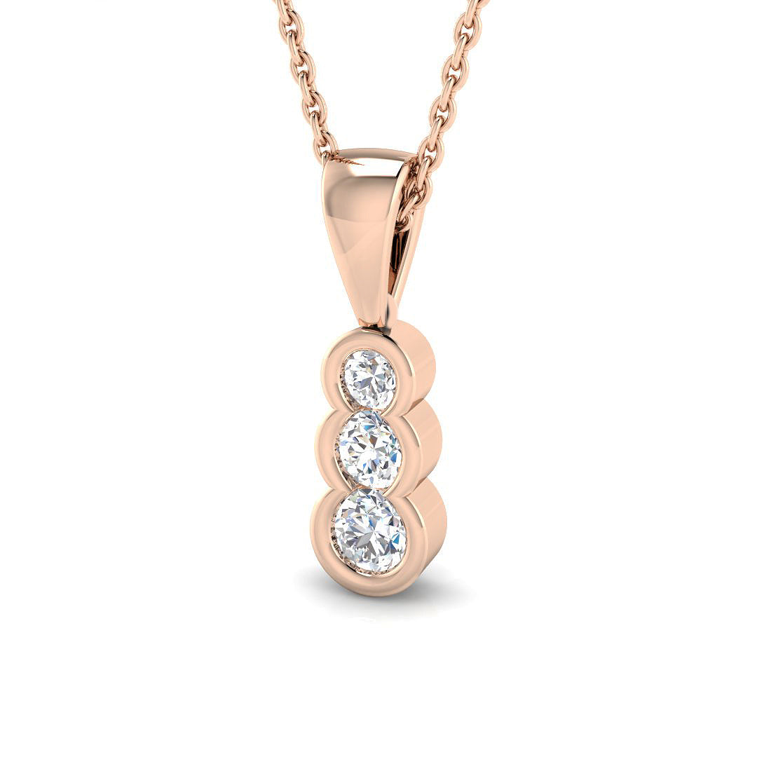 BJP0130 — Pendant - 9k Rose Gold