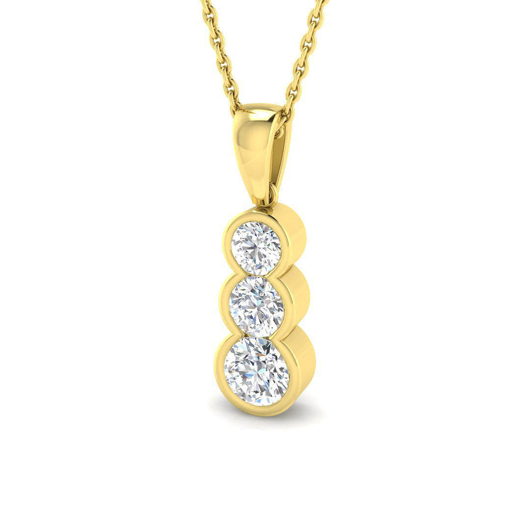 BJP0132 — Pendant - 9k Yellow Gold