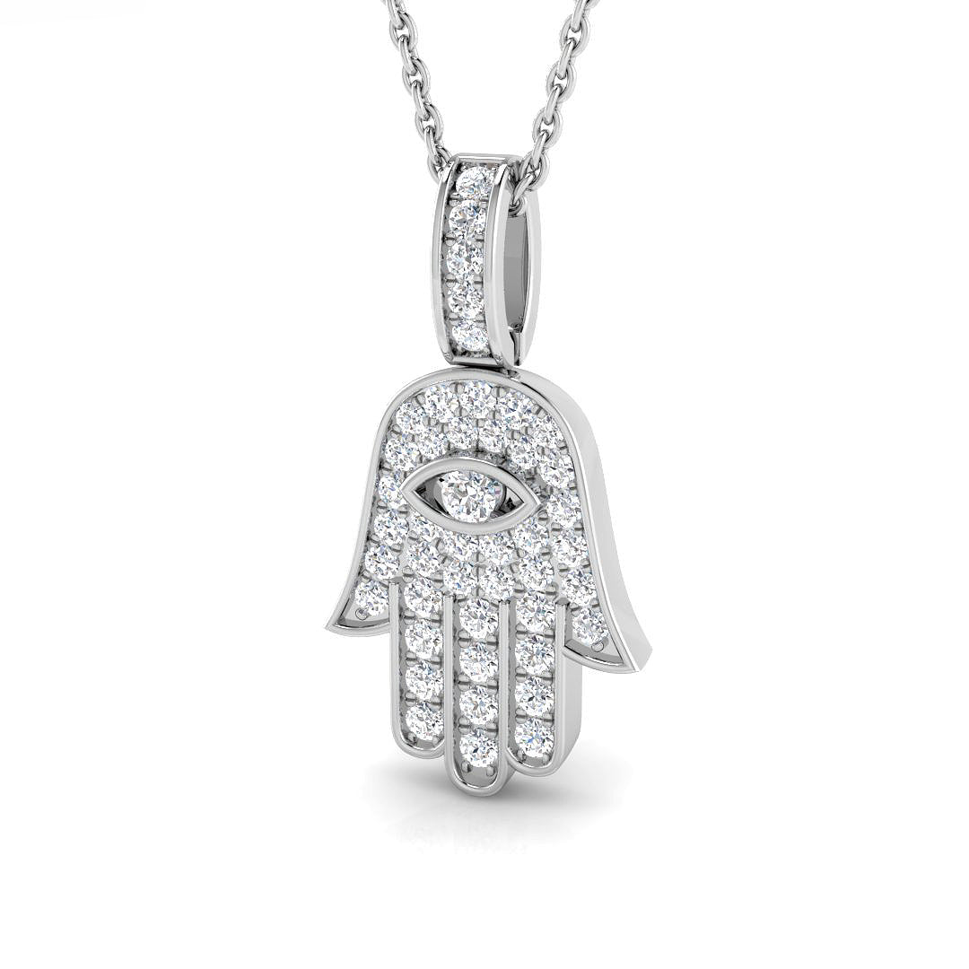 BJP0134 — Pendant - 9k White Gold