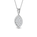 BJP114 — Pendant - 9k White Gold