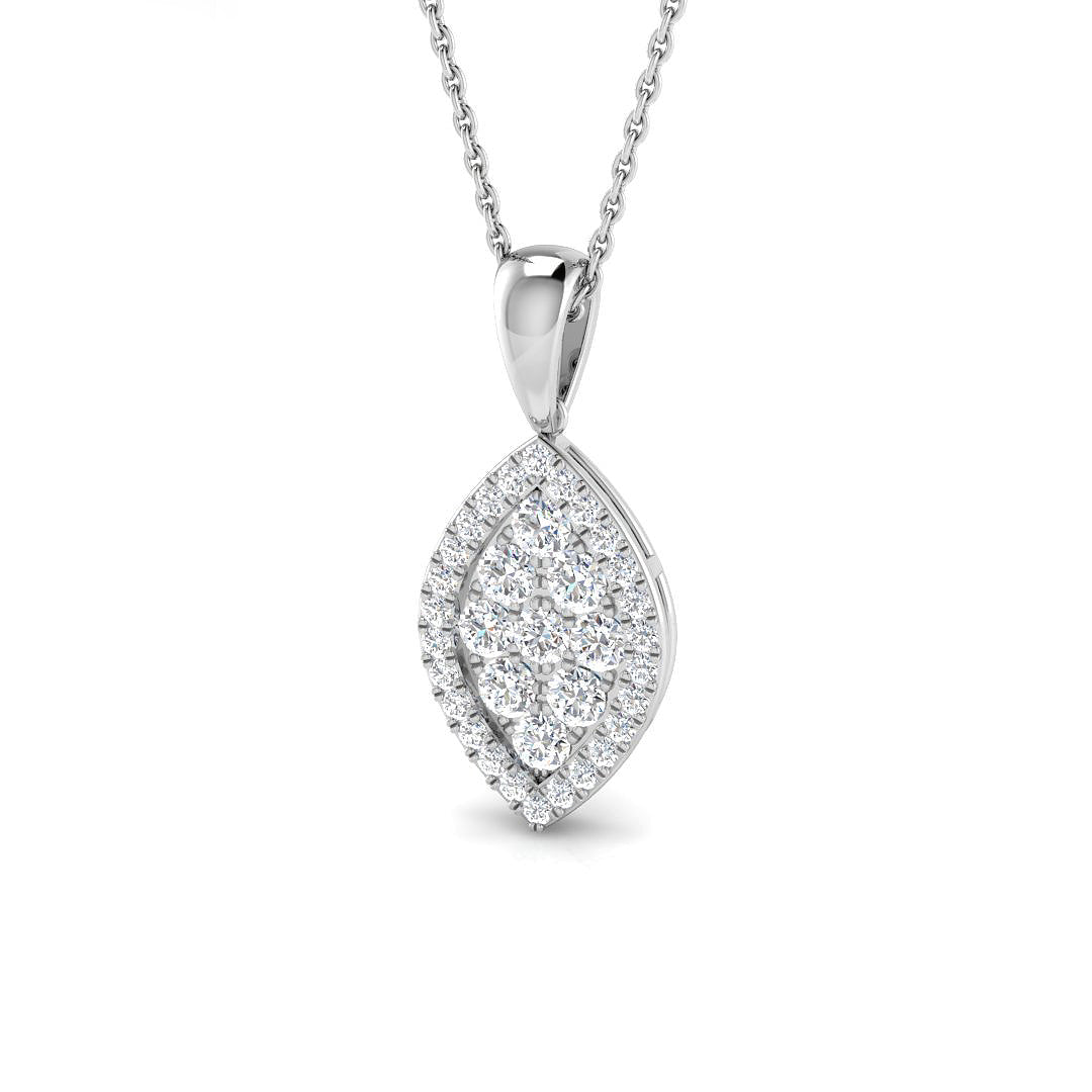 BJP114 — Pendant - 9k White Gold