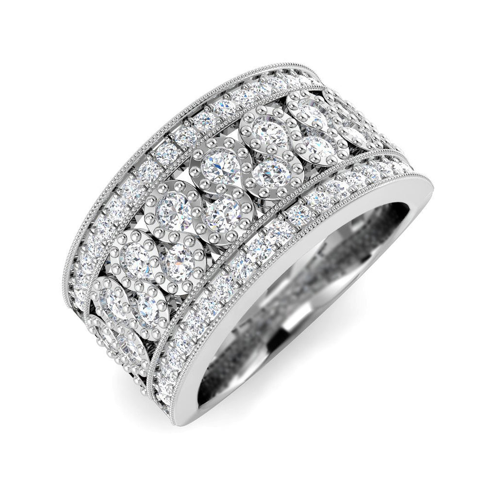 BJR0034 — Ring - 9k White Gold