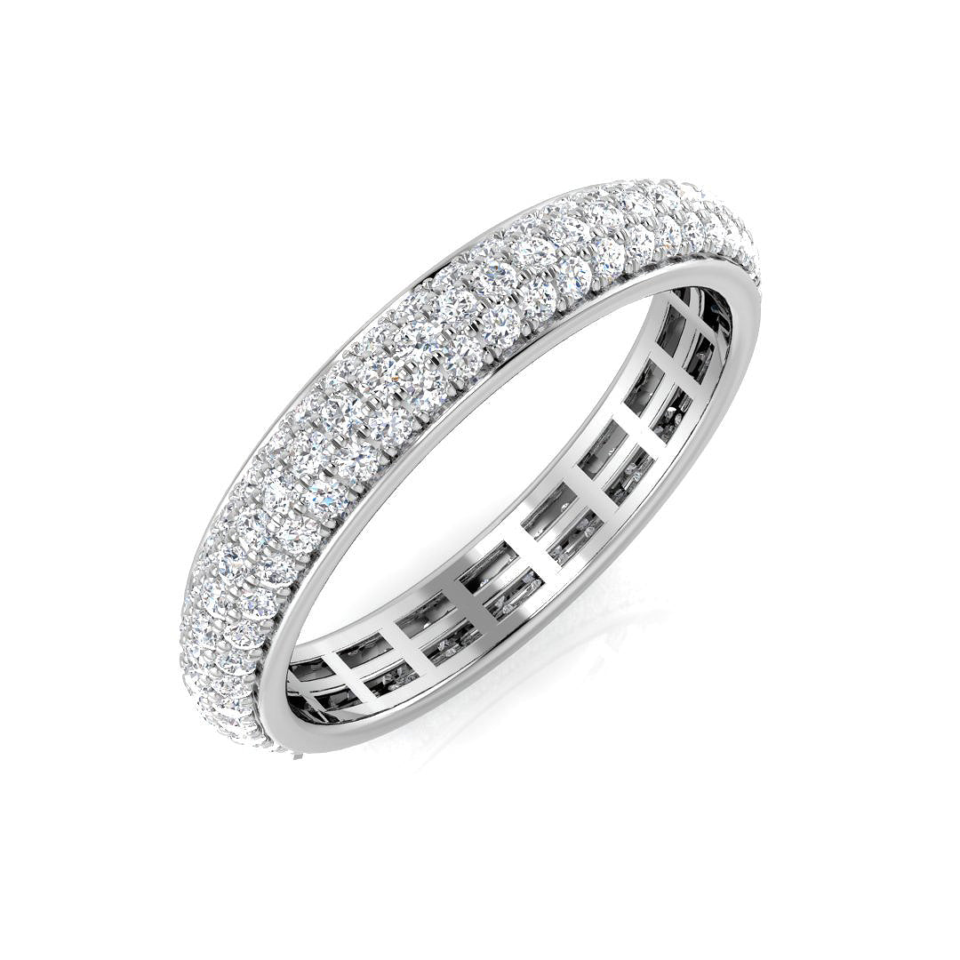 BJR0060 — Ring - 9k White Gold