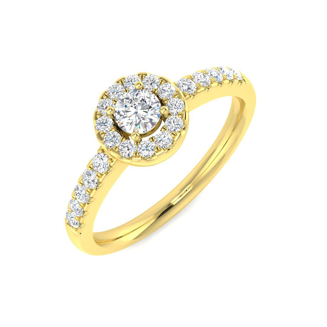 BJR0070 — Ring - 9k Yellow Gold