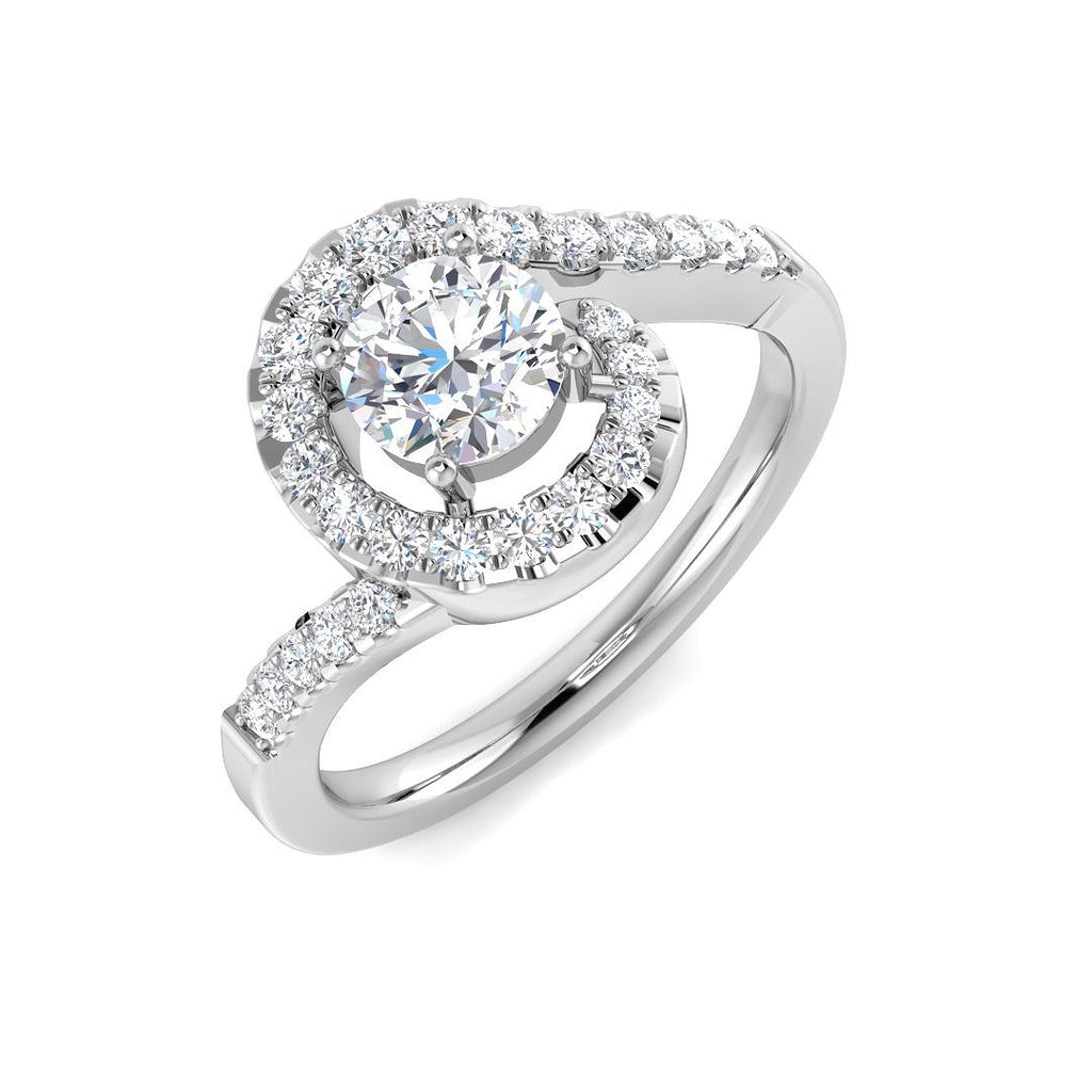 BJR0073 — Ring - 9k White Gold