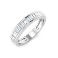 BJR0133B — Ring - 9k White Gold