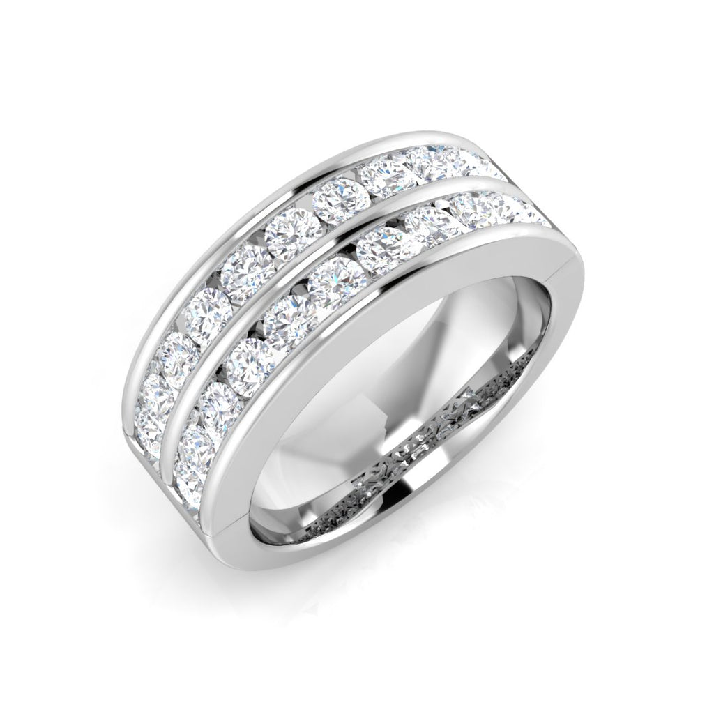 BJR0140 — Ring - 9k White Gold